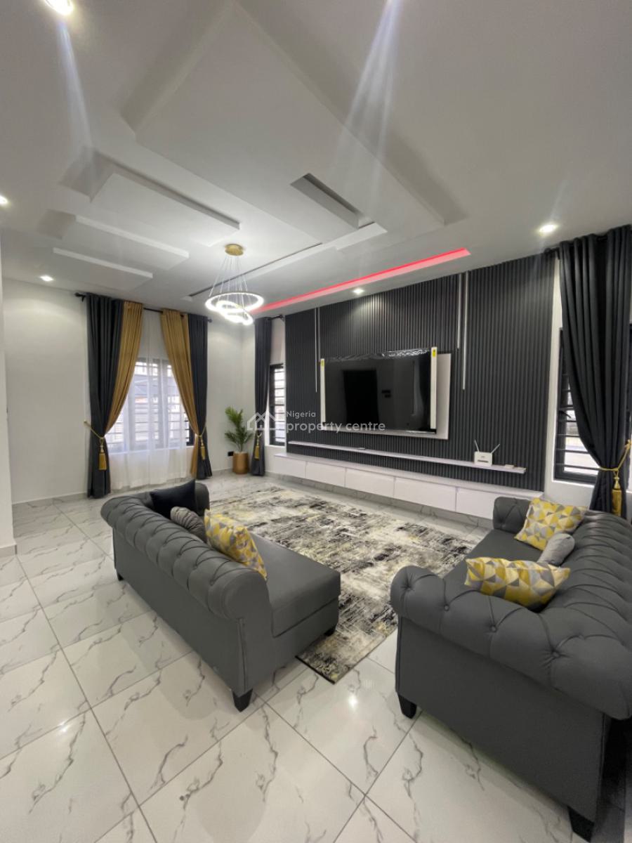 Fully Furnished Luxury 4 Bedroom Fully Detached Duplex + Bq, Ikota, Lekki, Lagos, Detached Duplex for Rent