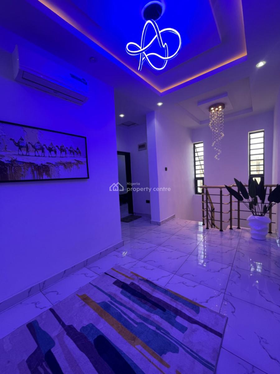 Fully Furnished Luxury 4 Bedroom Fully Detached Duplex + Bq, Ikota, Lekki, Lagos, Detached Duplex for Rent