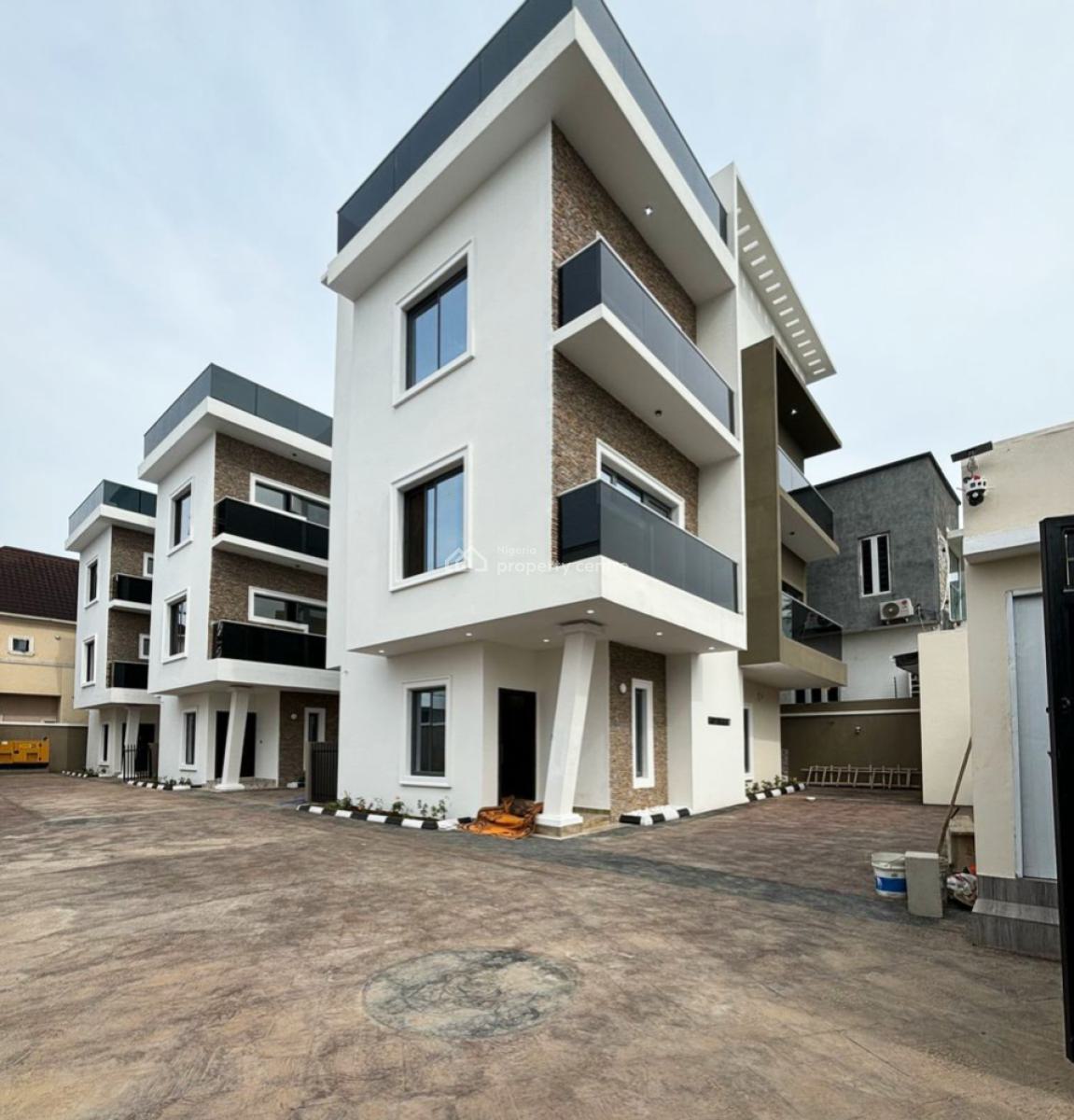 a 4 Bedroom Duplex, Chevron, Lekki, Lagos, Detached Duplex for Sale