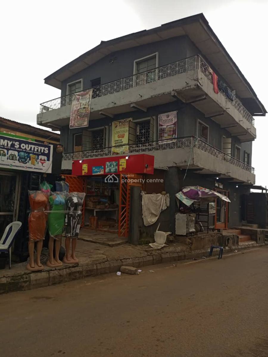 2 Storey Building, Facing Ketu Road, Ikorodu, Lagos, Block of Flats for Sale