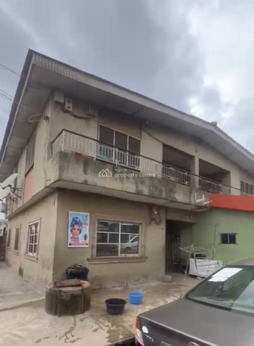 Tenament Storey Building (cornerpiece), Ibefun Street, Off Agidi Road, Alapere, Ketu, Lagos, Block of Flats for Sale