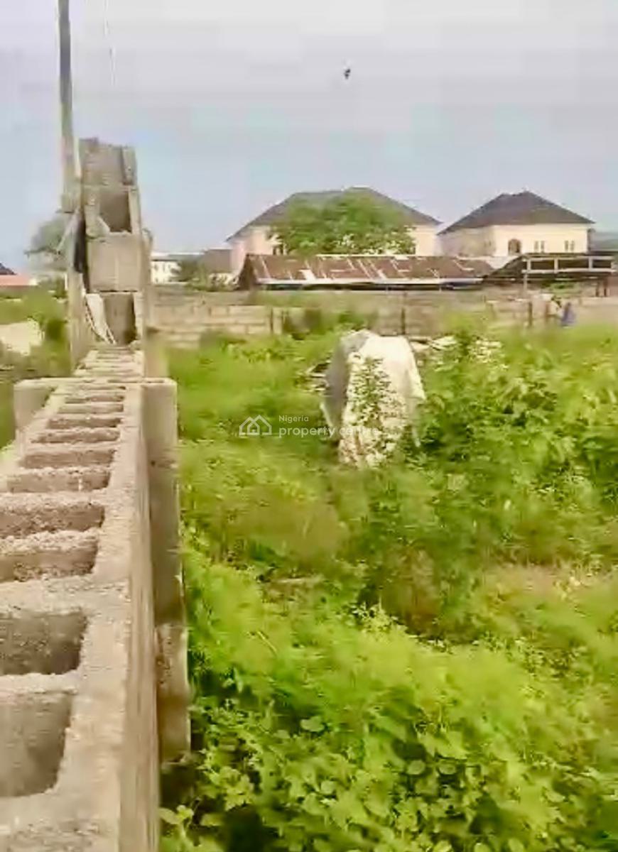 1,400sqm Bare Land in a T- Junction with C of O, G R a Behind Rainoil, Abijo, Lekki, Lagos, Land for Sale