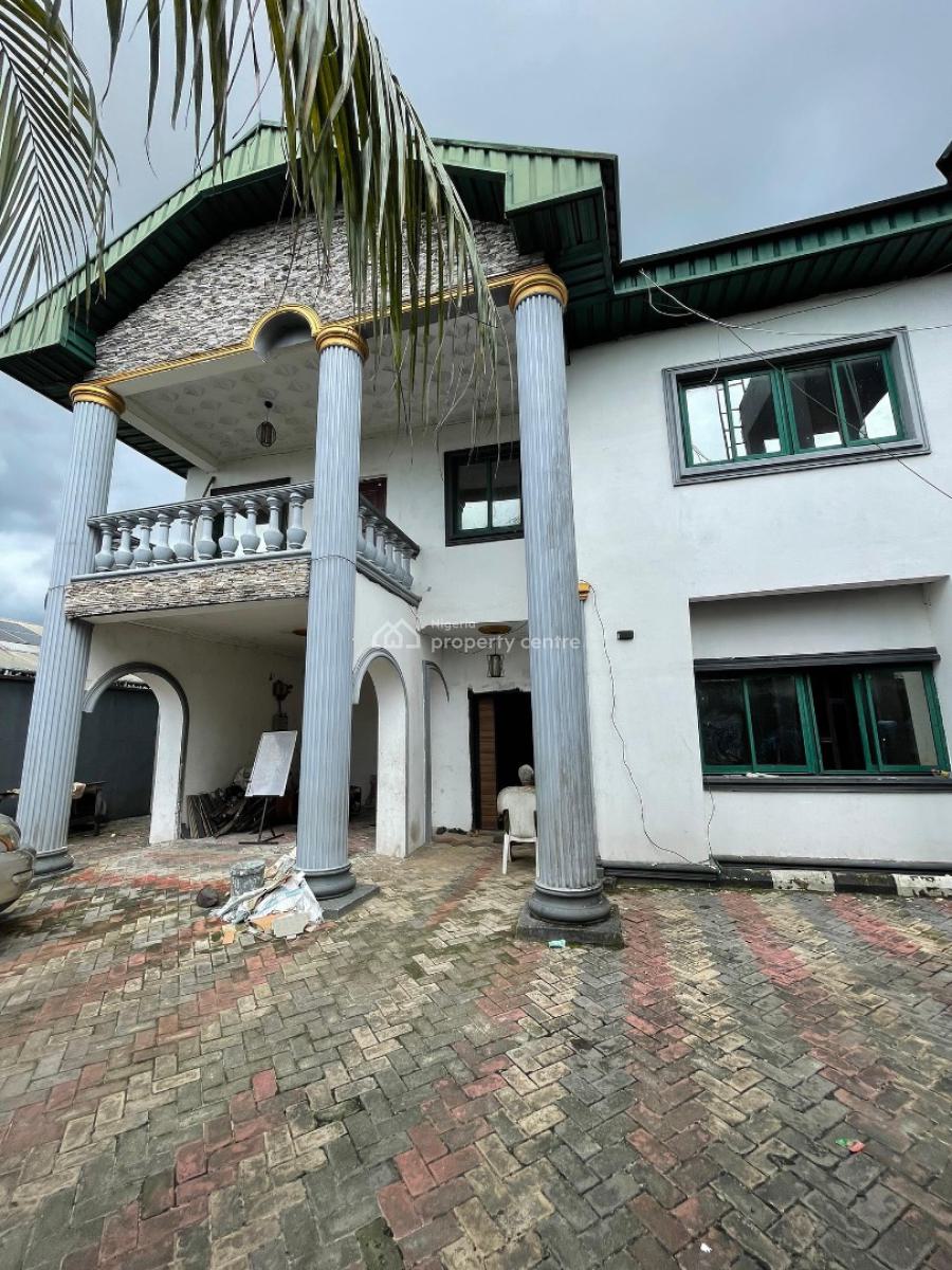 6 Bedroom Duplex with 2 Living Rooms with a Shop, Nkpolu Rumuigbo, Port Harcourt, Rivers, Detached Duplex for Sale