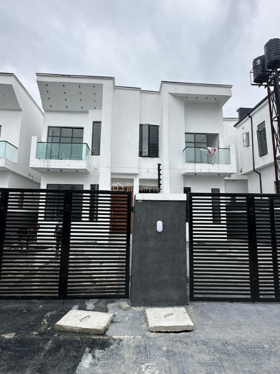 Well Finished 4 Bedroom Semi Detached Duplex with Bq, Ikota, Lekki, Lagos, Semi-detached Duplex for Sale