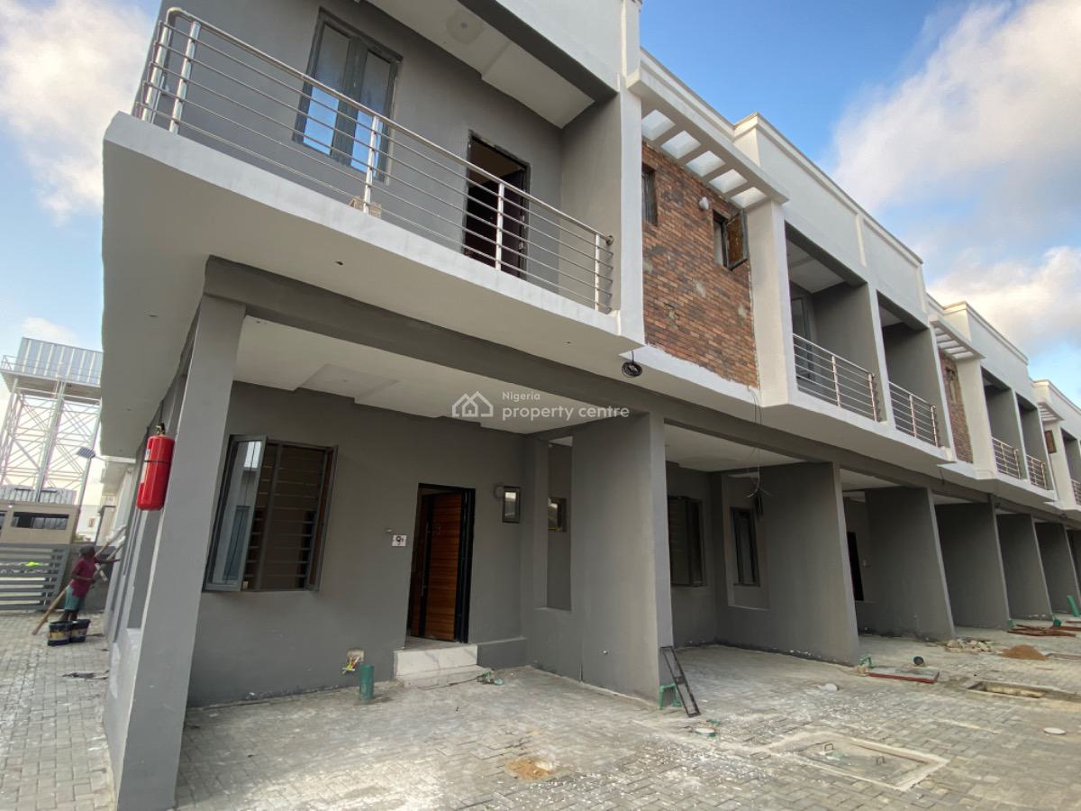 an Executive Four Bedroom Duplex, Cedar Wood Estate Around Abraham Adesanya By Pepperoni, Lekki Phase 2, Lekki, Lagos, Terraced Duplex for Rent