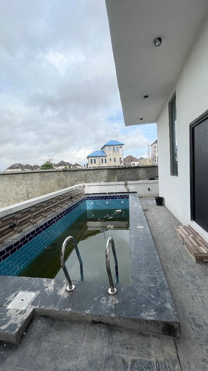 Uniquely Built, Luxury Styled 5 Bedrooms Fully Detached Duplex + Pool + Bq, Chevron Alternative, Lekki Phase 1, Lekki, Lagos, Detached Duplex for Sale