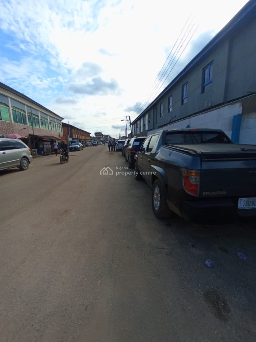 Hall with Very Big Space and Car Wash  Facing The Main Road, Egbeda, Alimosho, Lagos, Commercial Property for Rent