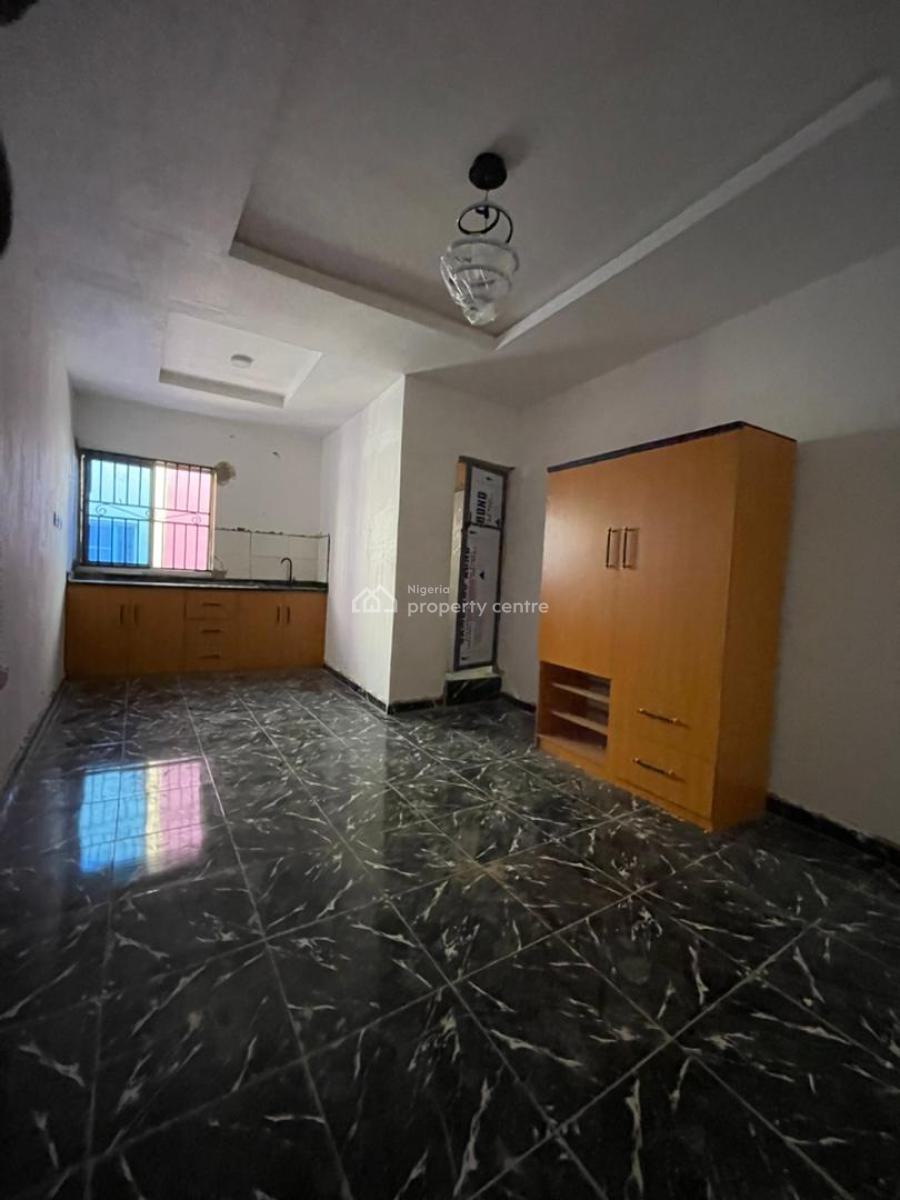 a Neat & Decent Studio Apartment (upstairs), Off Bajulaiye, Shomolu, Lagos, Self Contain (single Rooms) for Rent