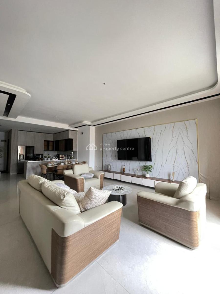 Absolutely Decent 2 Bed Apartment with  Communal Swimming Pool, Elevat, Lekki Phase 1, Lekki, Lagos, Flat / Apartment for Sale