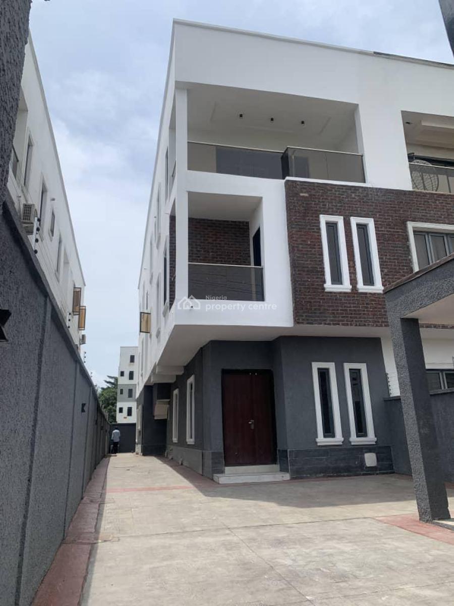 5 Bedroom Semi Detached House on a 2 Floors in a Secured Gated Estate,, Old Ikoyi, Ikoyi, Lagos, Semi-detached Duplex for Sale