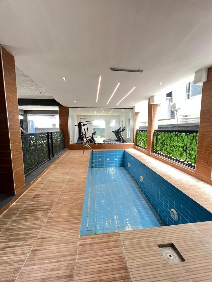 Perfectly Carved 2 Bed Apartment with Swimming Pool , Gym , Elevator, Ikate, Lekki, Lagos, Flat / Apartment for Sale
