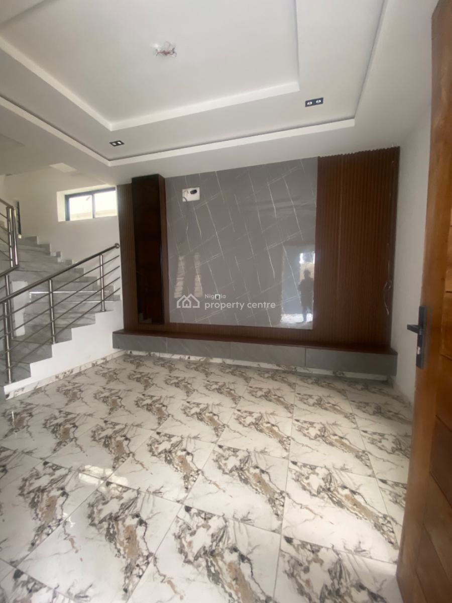 Luxury 4bed with Spacious Compound in a Very Secured Est Close to Road, a Secured Estate Beside Lagos Business School, Ajah, Lagos, Detached Duplex for Sale