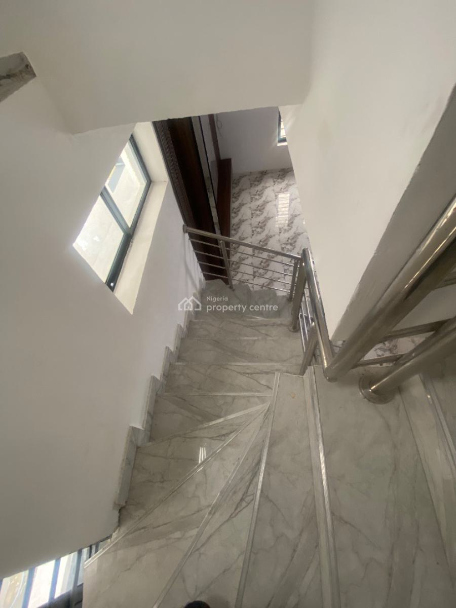 Luxury 4bed with Spacious Compound in a Very Secured Est Close to Road, a Secured Estate Beside Lagos Business School, Ajah, Lagos, Detached Duplex for Sale