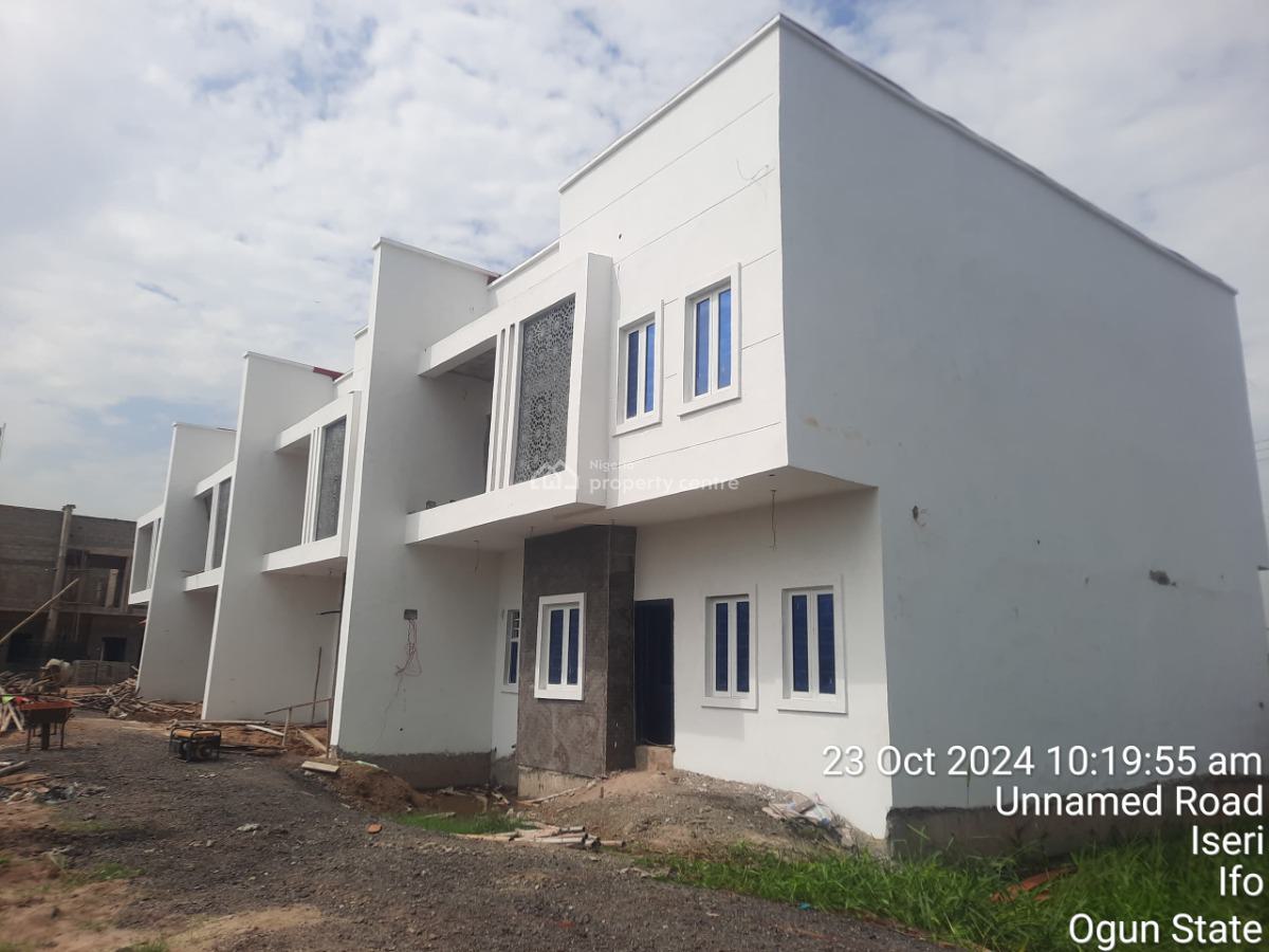 Excellent 4 Bedroom Terrace Duplex House in a Lovely Serene Estate, Channels Tv Avenue, Opic, Isheri North, Lagos, Terraced Duplex for Sale