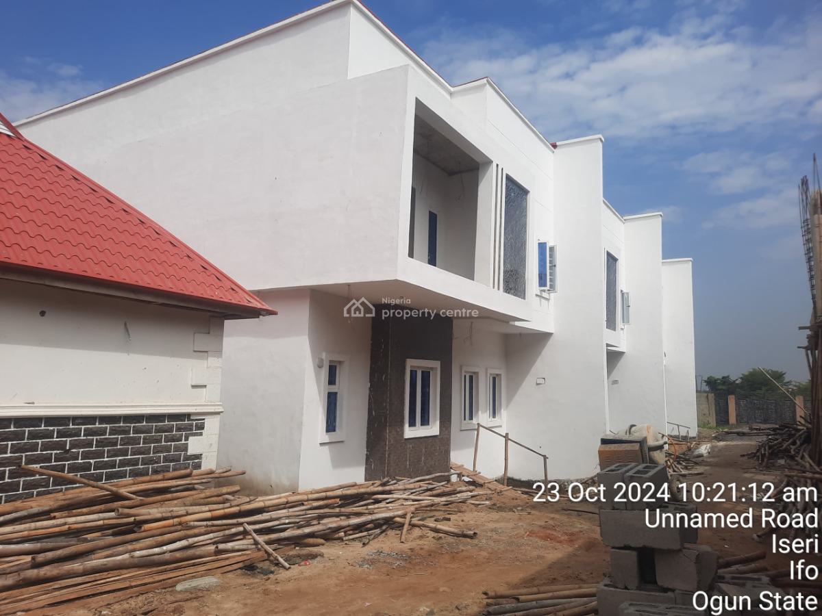 Excellent 4 Bedroom Terrace Duplex House in a Lovely Serene Estate, Channels Tv Avenue, Opic, Isheri North, Lagos, Terraced Duplex for Sale