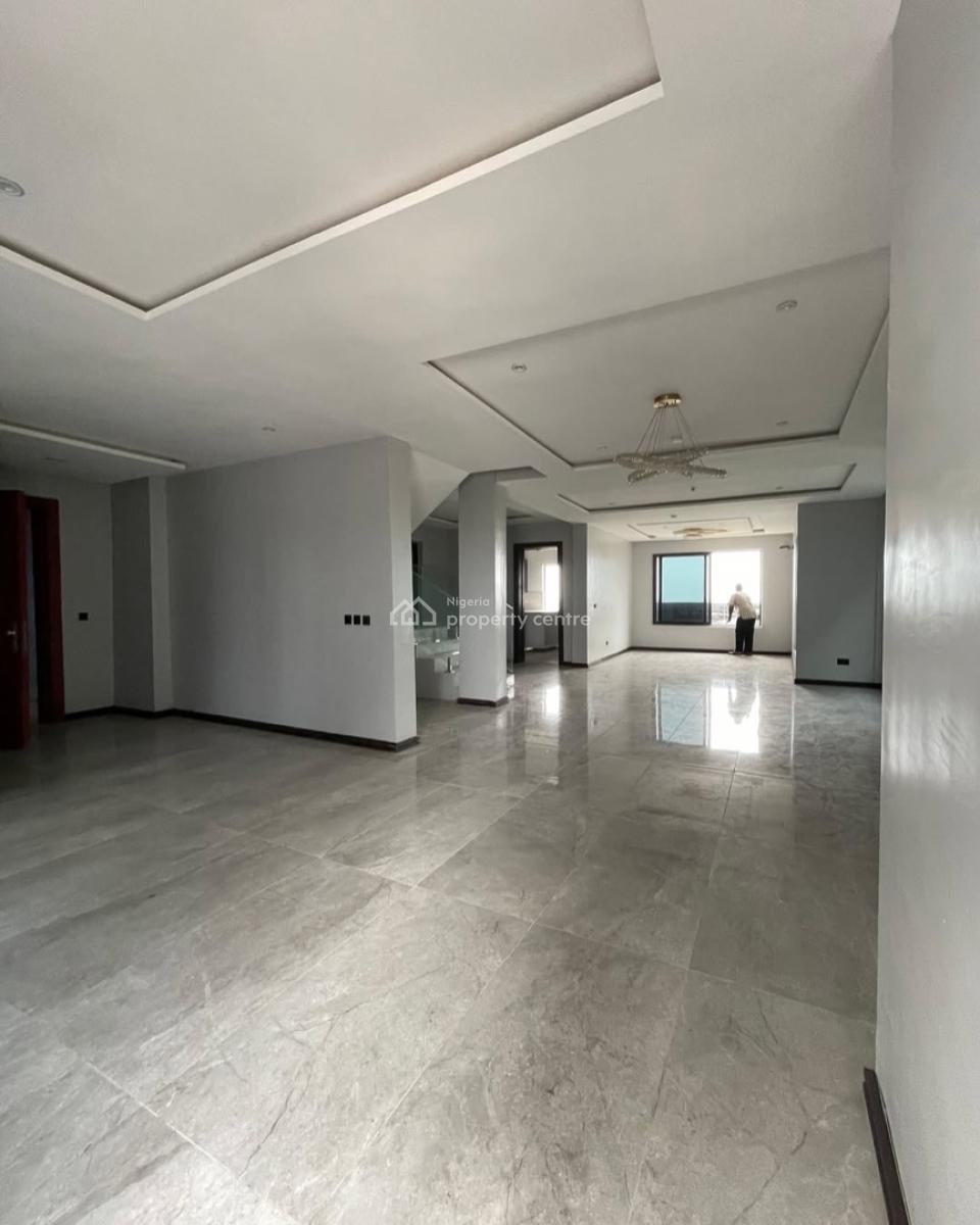 Exquisite 5 Bedroom Penthouse with Pool and Elevator in a Serene Environment, Lekki Phase 1, Lekki, Lagos, House for Sale