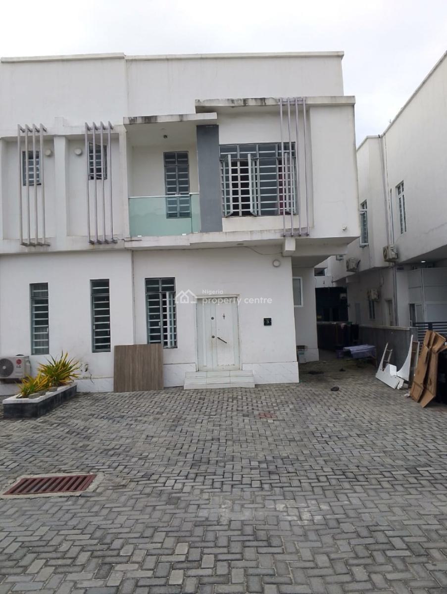 Spacious 4bedroom Semi Detached Duplex with Bq at Conservation Road., Conversation Road Chevron By Dy, Lekki, Lagos, Detached Duplex for Rent