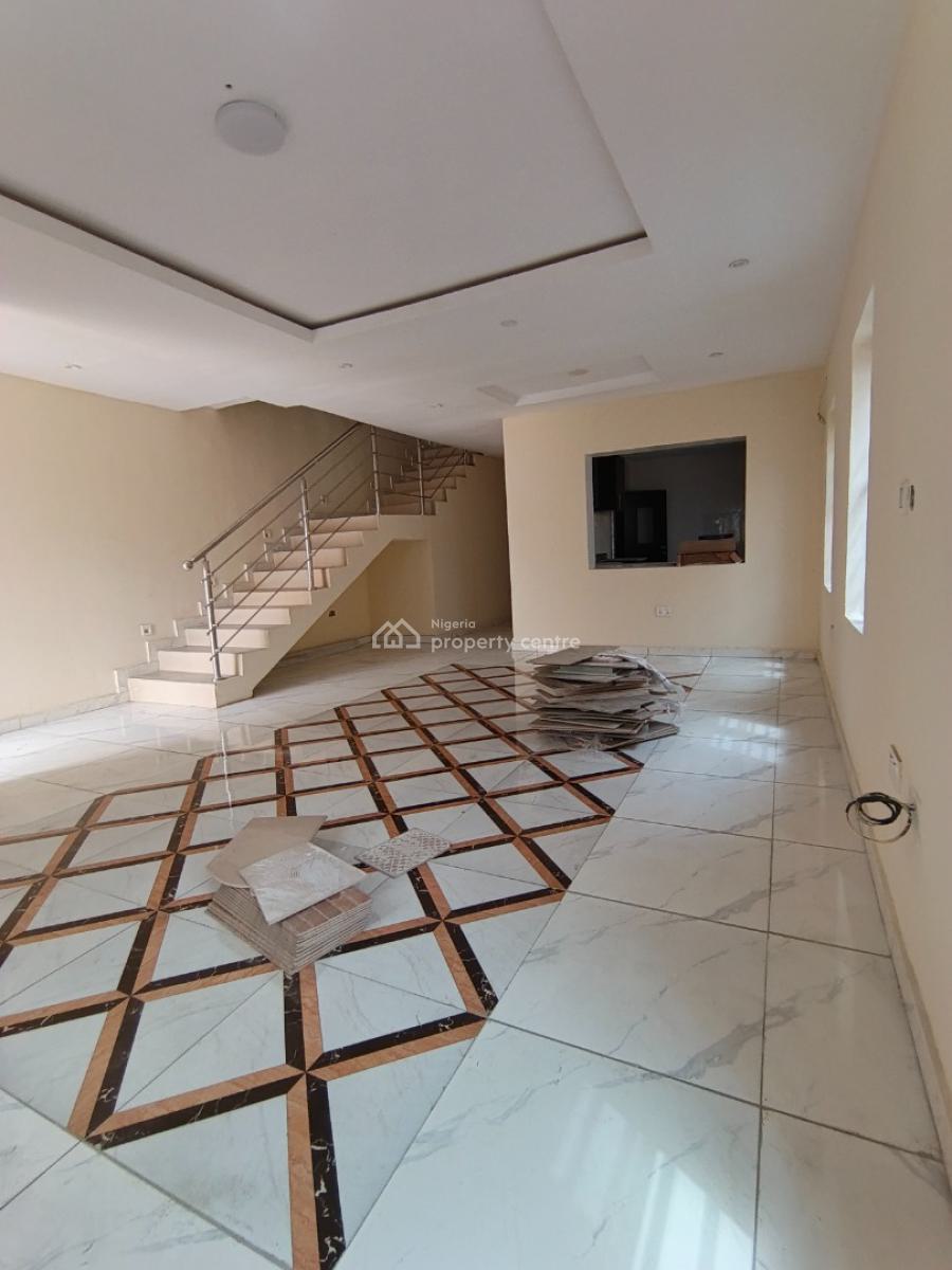 Great Value 4 Bed Semi Detached Duplex with Bq, Gate House, Ample Spac, Ajah, Lagos, Semi-detached Duplex for Sale