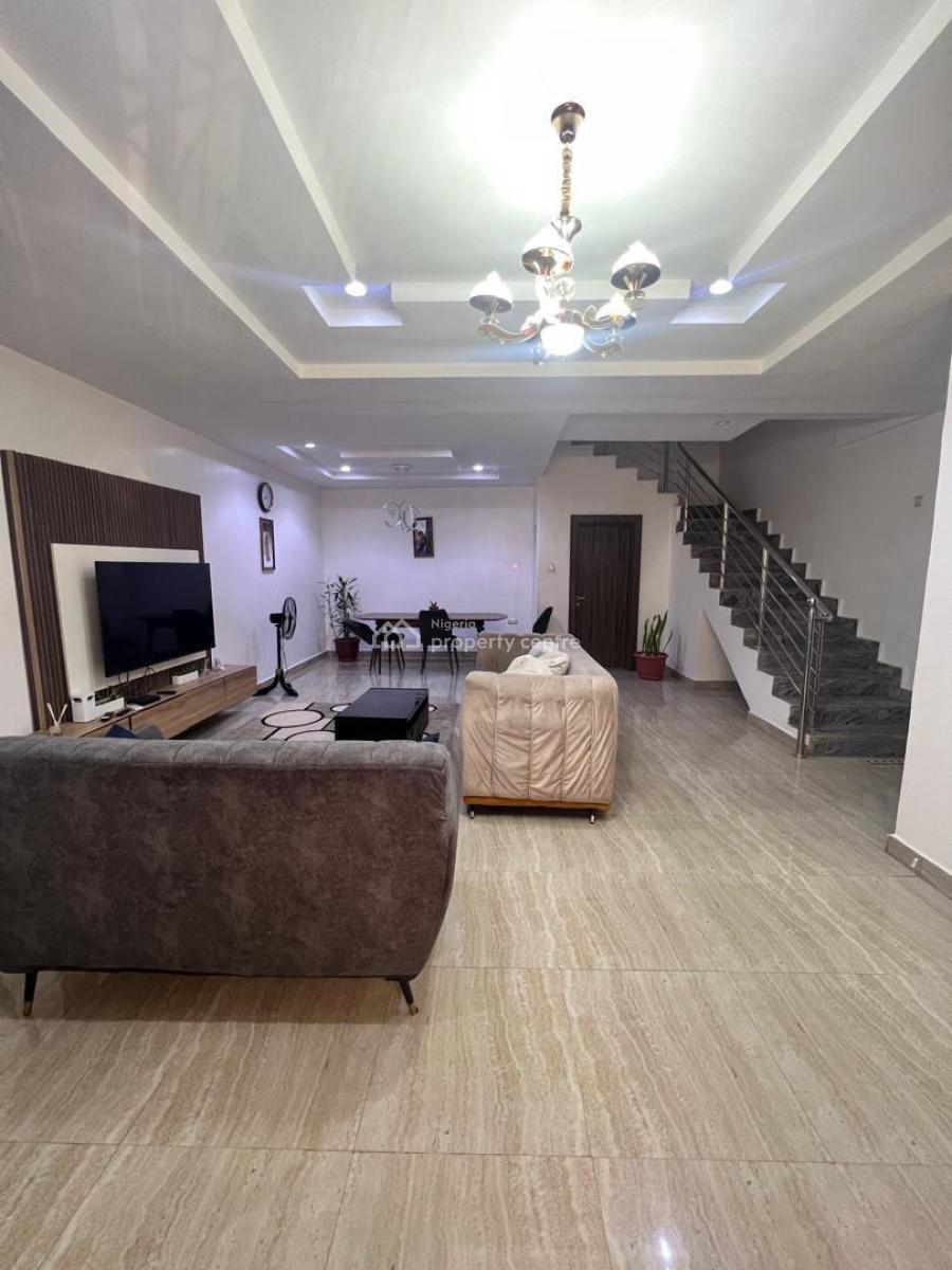 Distress Fully Furnished 4bedroom Duplex with Bq Good for Airbandb, Jahi Gilmore, Jahi, Abuja, Terraced Duplex for Sale