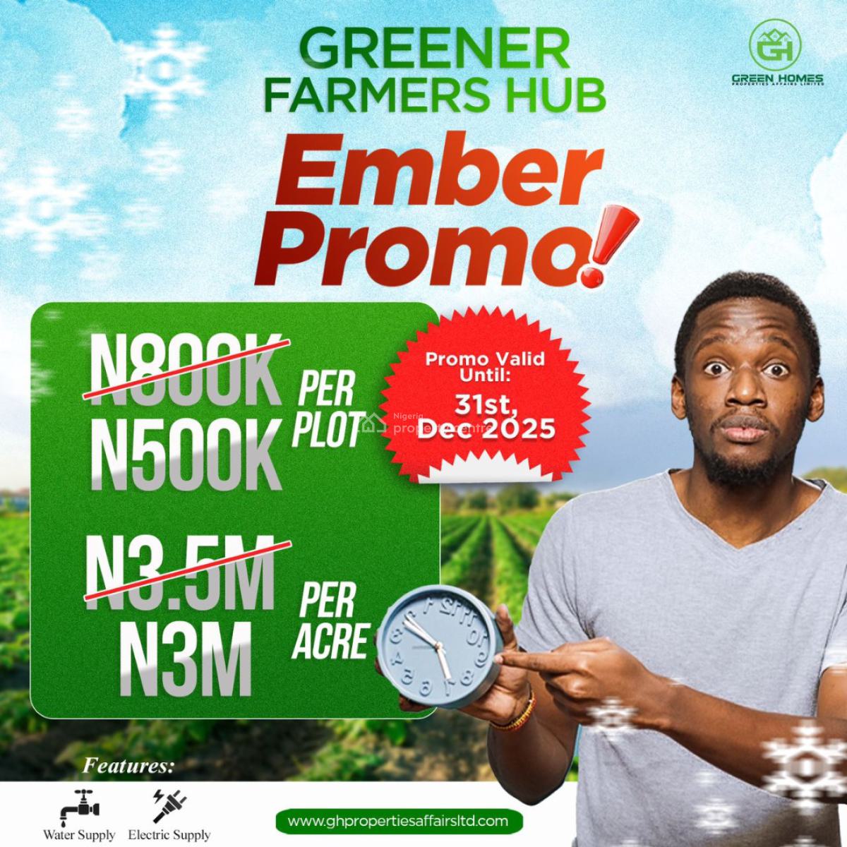 Unlock The Ember Season Deal --- Secure Farmland at Unbeatable Rates!, Remo, Ogun State, Remo North, Ogun, Mixed-use Land for Sale