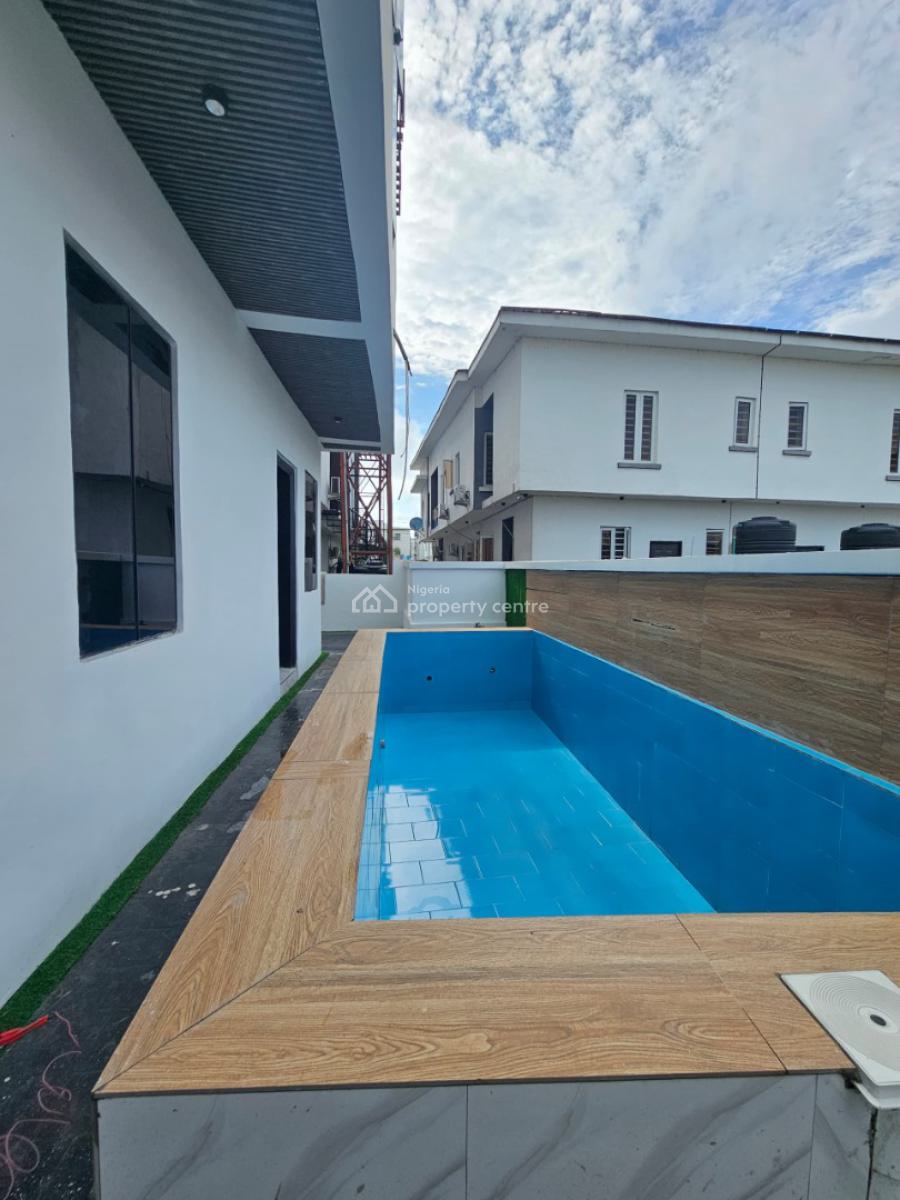 Pristine 4 Bedroom Detached Duplex with a Rooftop Terrace, Pool, Chevron Toll Gate, Orchid Road, Lekki, Lagos, Detached Duplex for Sale