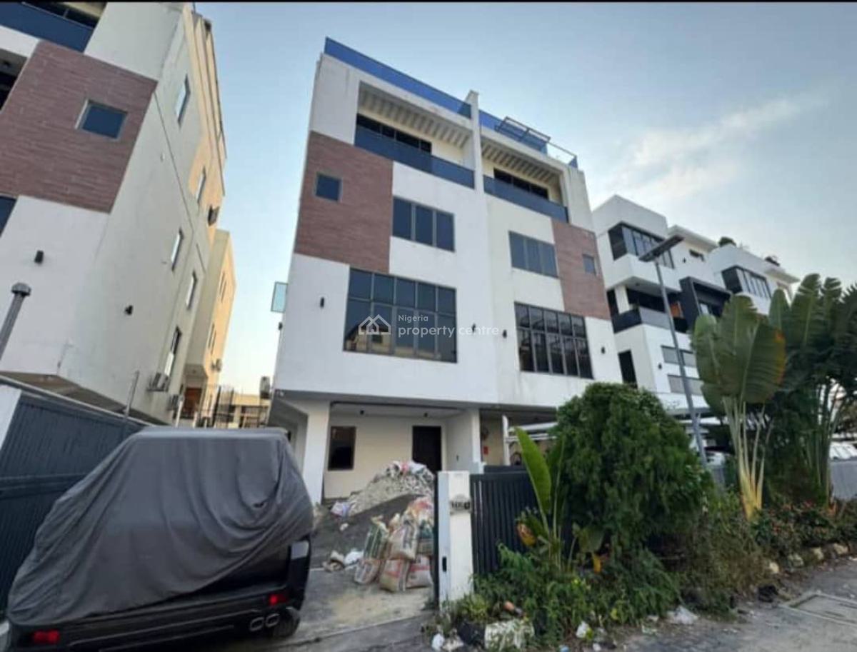 Spacious 6 Bedroom Semi Detached Duplex with 2rooms Bq Fitted Kitchen, Ikoyi, Banana Island, Ikoyi, Lagos, Detached Duplex for Sale