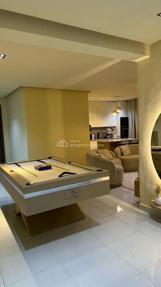 Luxury 2 Bedroom with Pool Snooker Ps5 Gym Games Balcony, Lekki Phase 1, Lekki, Lagos, Flat / Apartment Short Let
