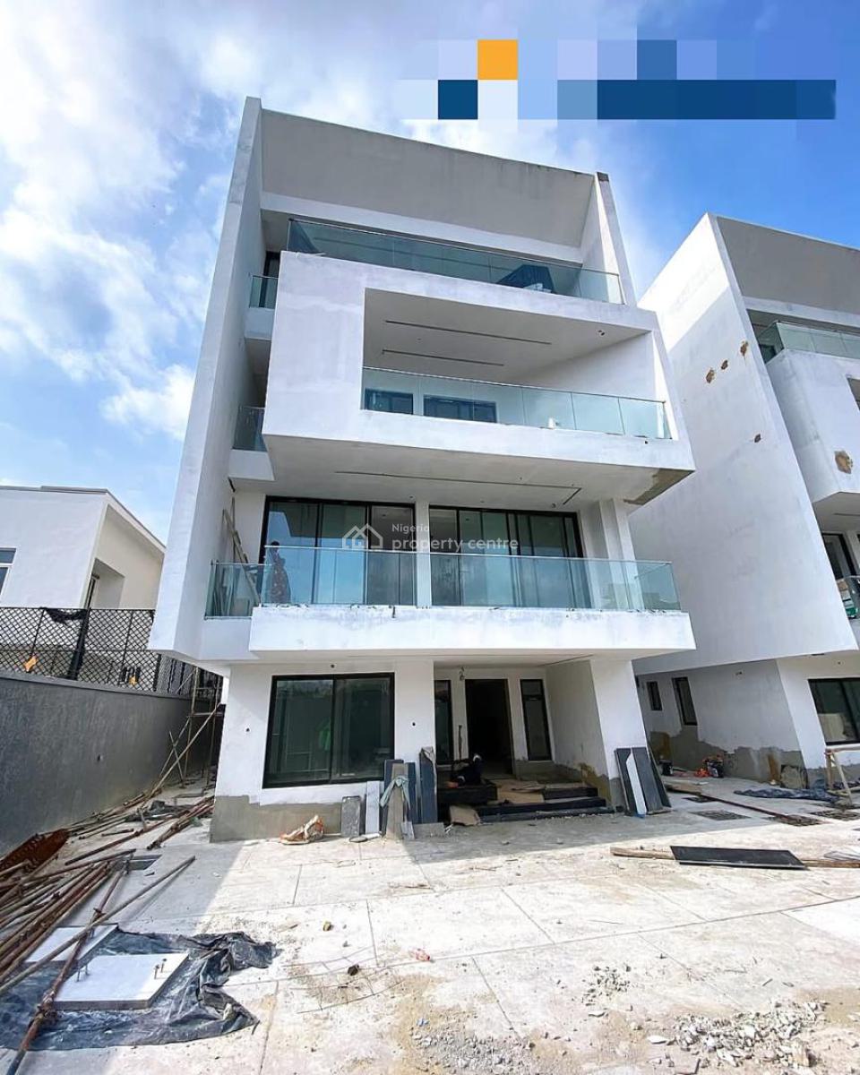 Spacious 5 Bedroom Fully Detached Smart Home with 3bqs, Banana Island, Banana Island, Ikoyi, Lagos, Detached Duplex for Sale
