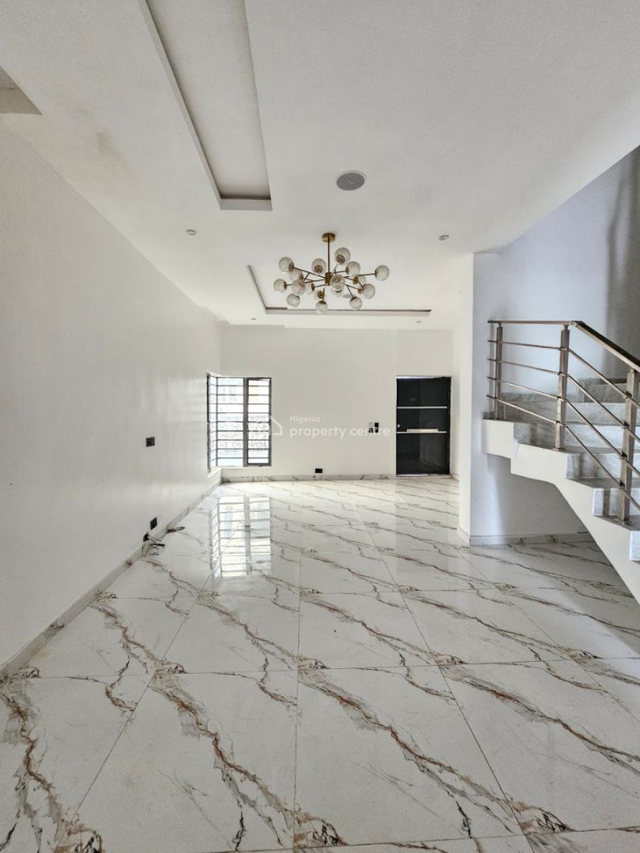 2 Floor 4 Bedroom Semi-detached Duplex with Bq Within an Estate, Chevron Toll Gate, Orchid Road, Lekki, Lagos, Semi-detached Duplex for Sale