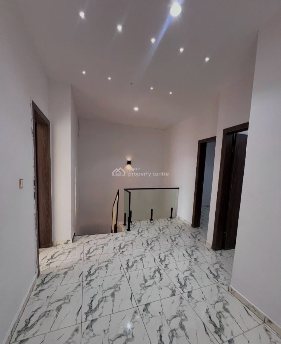 Contemporary 4 Bedroom Semi Detached Duplexes with Bq, Secure Estate at Ikota Lekki, Ikota, Lekki, Lagos, Semi-detached Duplex for Sale