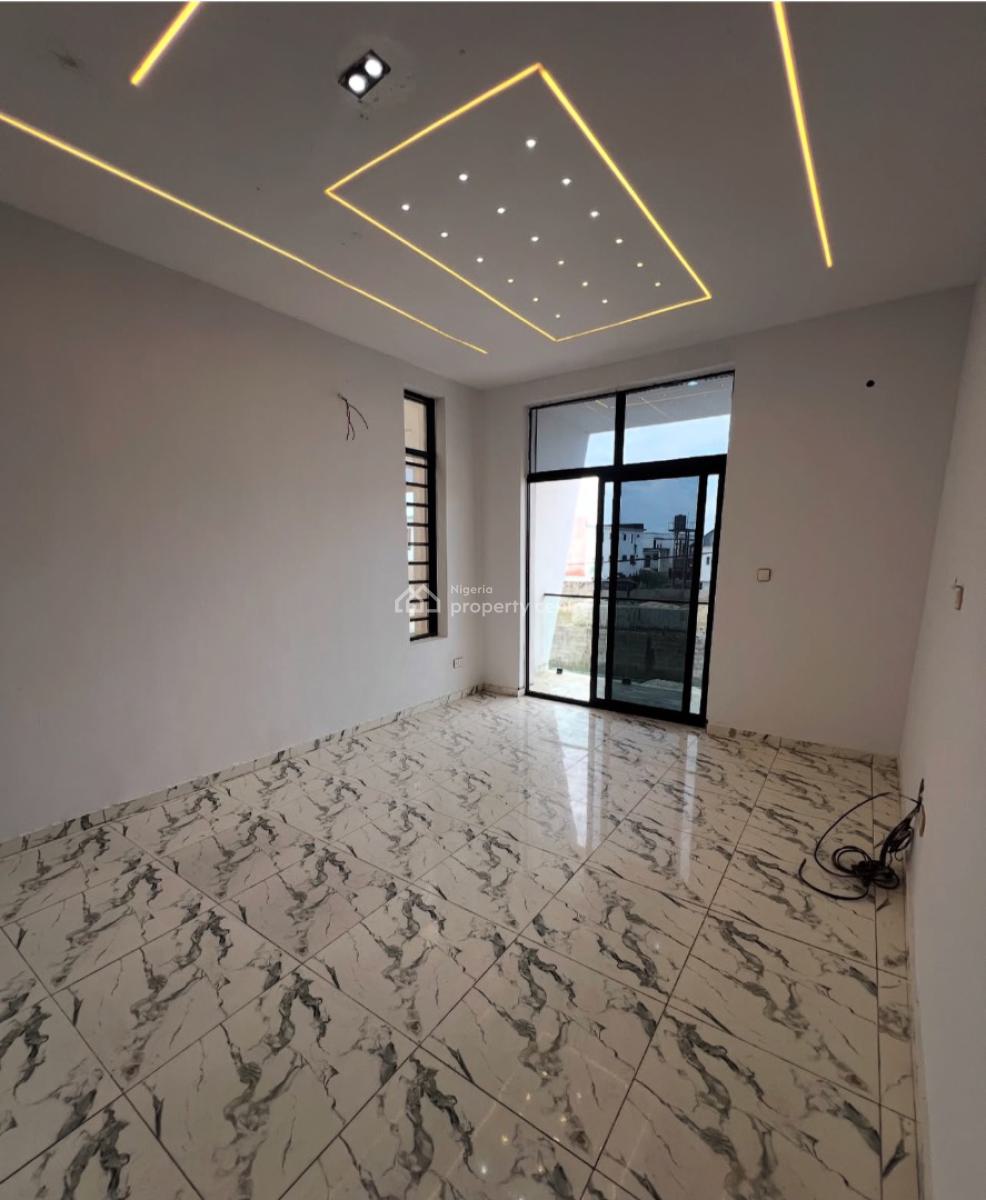 Contemporary 4 Bedroom Semi Detached Duplexes with Bq, Secure Estate at Ikota Lekki, Ikota, Lekki, Lagos, Semi-detached Duplex for Sale