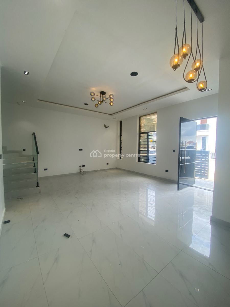 Newly Built 4bedroom Duplex with a Bq, Orchid Road Inside an Estate Inside Royal Pine Gate One, Lekki Phase 2, Lekki, Lagos, Semi-detached Duplex for Sale