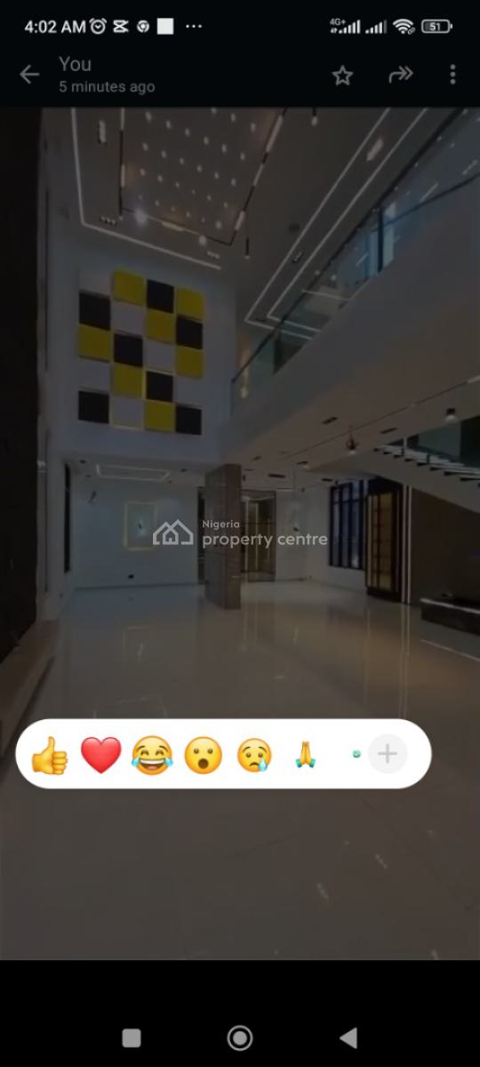 6 Bedroom Fully-detached Duplex with Bq, Chevron, Lekki, Lagos, Detached Duplex for Sale