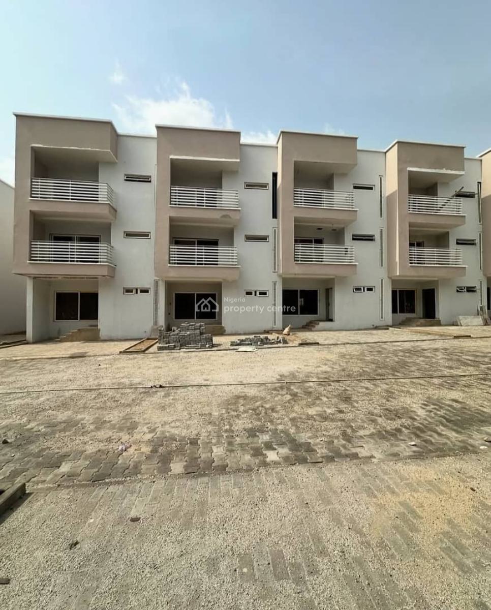 Newly Built and Well Finished 4 Bedroom with Bq and Swimming Pool, Utako, Utako, Abuja, Terraced Duplex for Sale