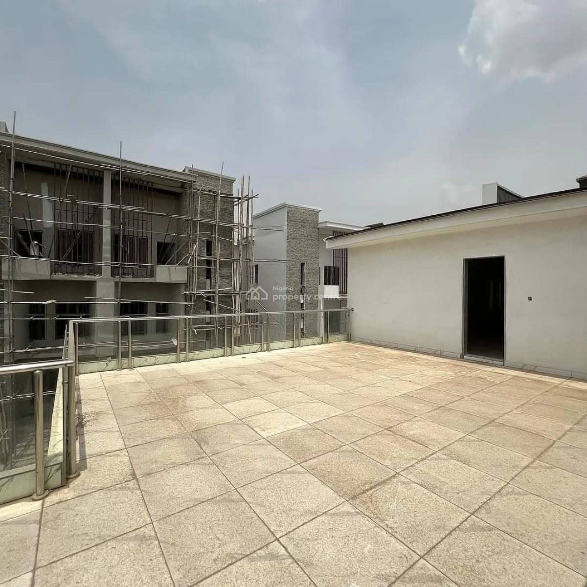 Newly Built 4 Bedroom Detached Duplex with Bq, Guzape, Guzape District, Abuja, Semi-detached Duplex for Sale