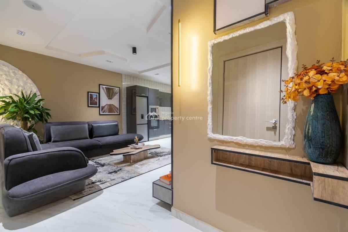 Beautiful One Bedroom Apartment with Swimming Pool and Gym, Off Freedom Way, Back of Canada Embassy, Lekki Phase 1, Lekki, Lagos, Flat / Apartment Short Let