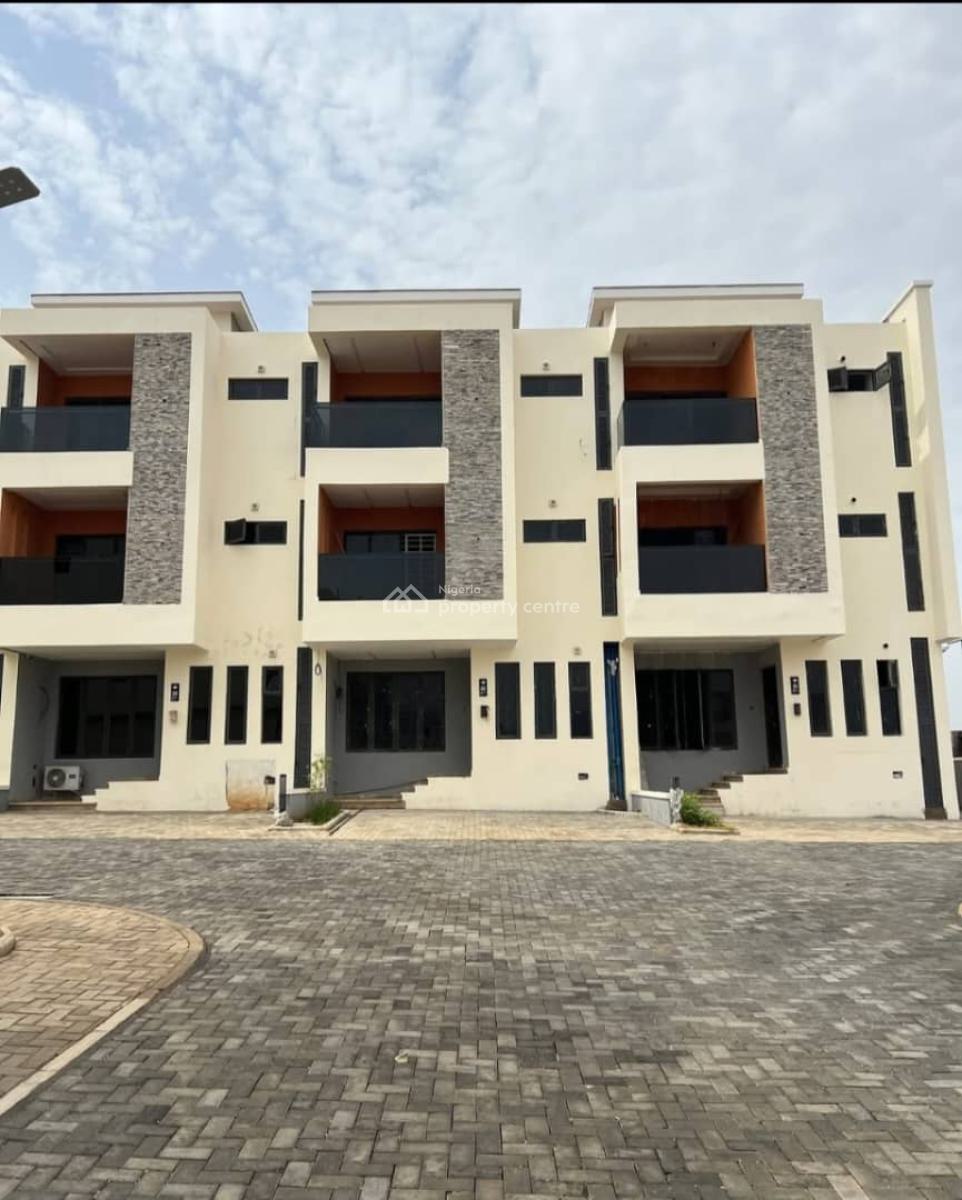 Newly Built 4 Bedroom Terrace Duplex with Bq, Life Camp, Abuja, Terraced Duplex for Sale