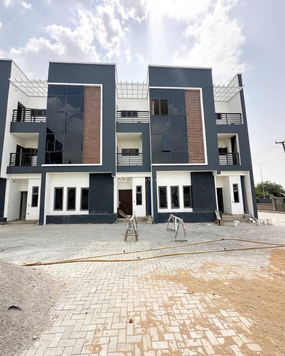 Newly Built 4 Bedroom Duplex with Bq, Wuye Main, Wuye, Abuja, Terraced Duplex for Sale