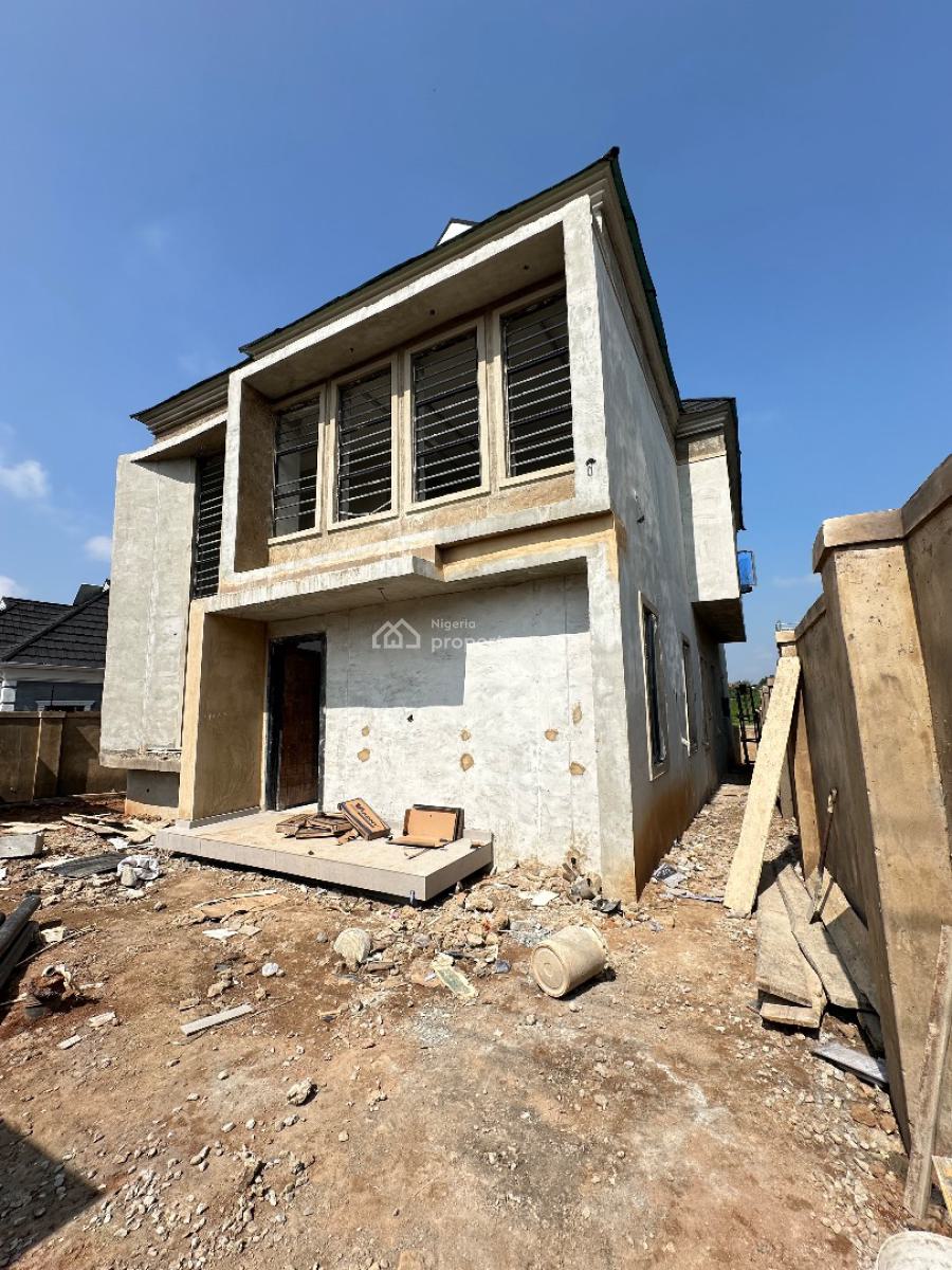 Luxuriously Designed Fully Detached 5-bedroom Duplex + Bq, Ile-tuntun Estate, Off Nihort, Jericho Extension, Ibadan, Oyo, Detached Duplex for Sale