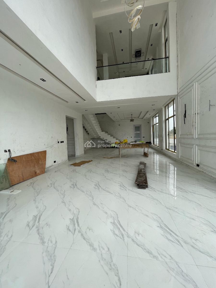 Magnificent Four Bedroom Glass House with Bq, Cinema, Office, Pool,, Ajah, Lagos, Detached Duplex for Sale