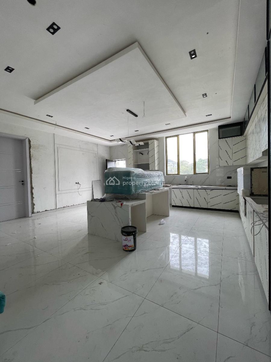 Magnificent Four Bedroom Glass House with Bq, Cinema, Office, Pool,, Ajah, Lagos, Detached Duplex for Sale