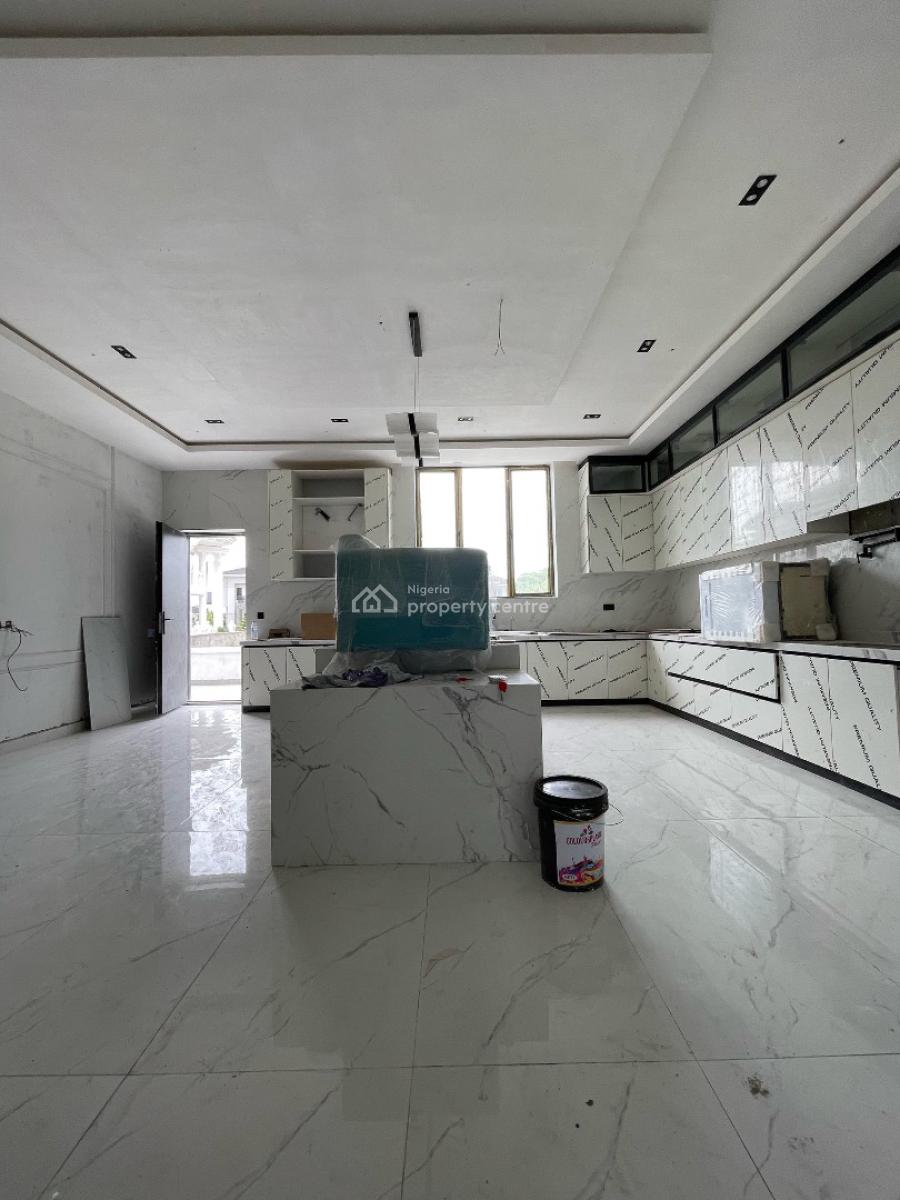 Magnificent Four Bedroom Glass House with Bq, Cinema, Office, Pool,, Ajah, Lagos, Detached Duplex for Sale