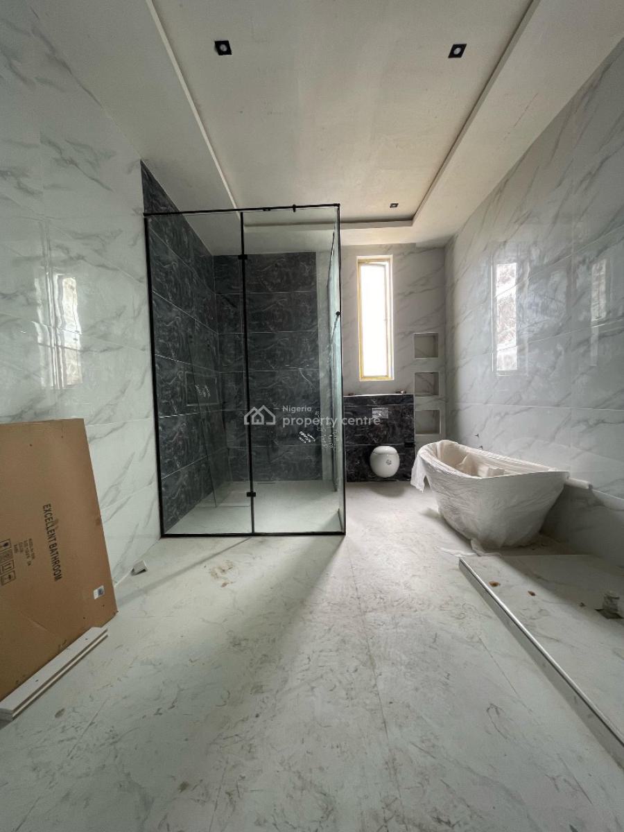 Magnificent Four Bedroom Glass House with Bq, Cinema, Office, Pool,, Ajah, Lagos, Detached Duplex for Sale