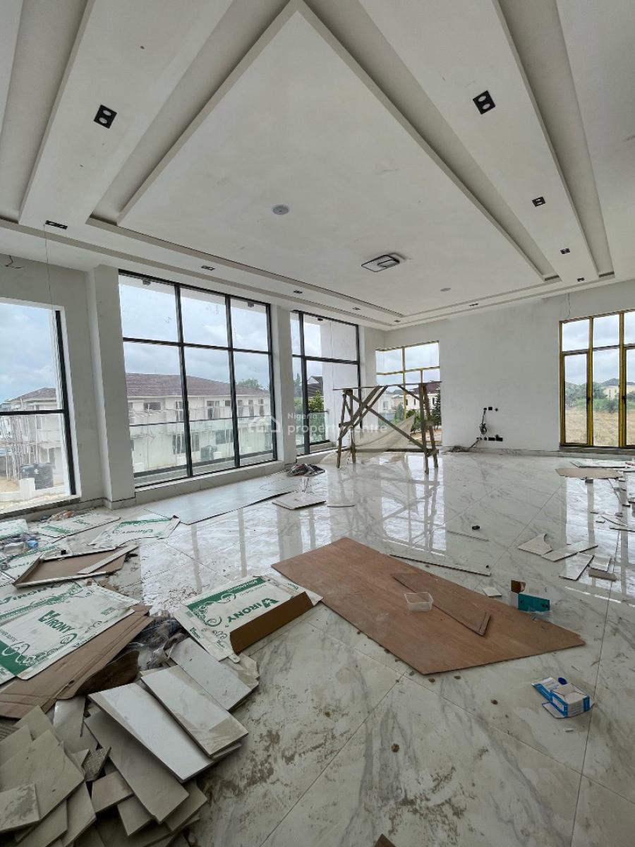 Magnificent Four Bedroom Glass House with Bq, Cinema, Office, Pool,, Ajah, Lagos, Detached Duplex for Sale