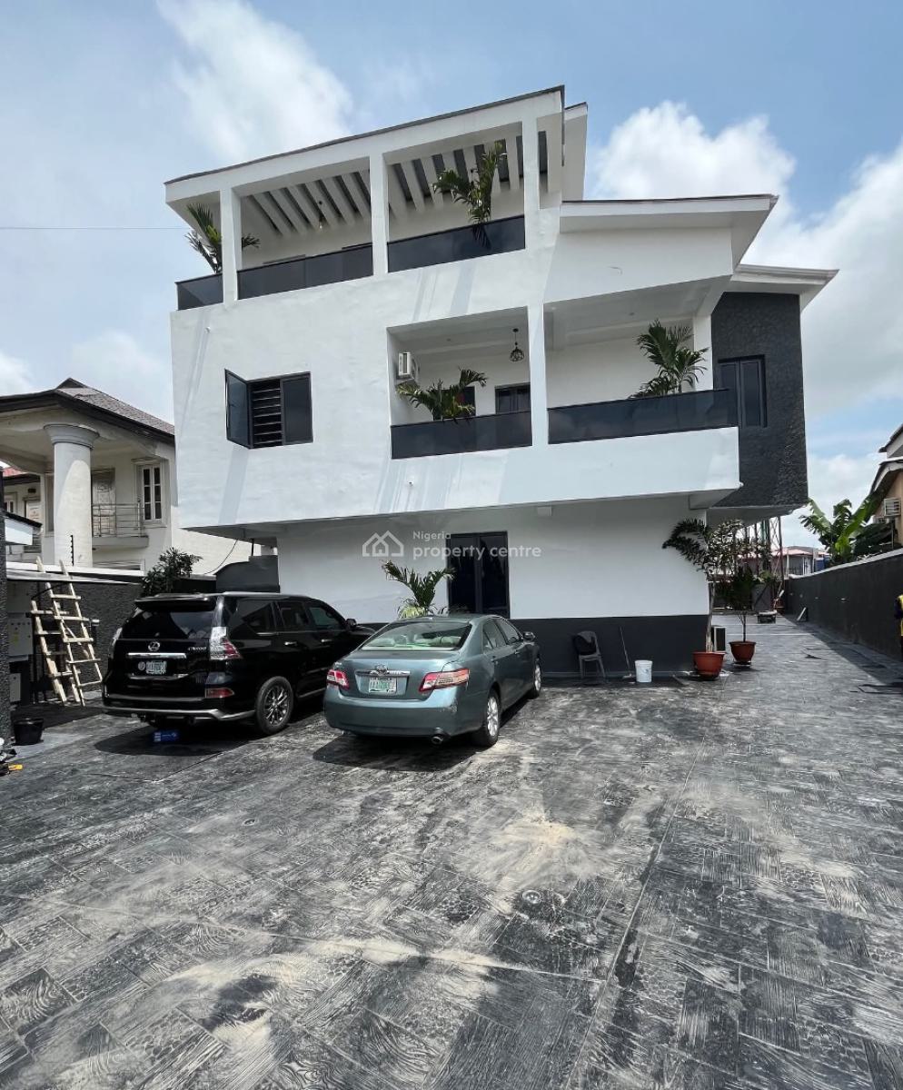4 Bedroom Terraced Duplex, Adeniran Ogunsanya, Surulere, Lagos, Terraced Duplex for Rent