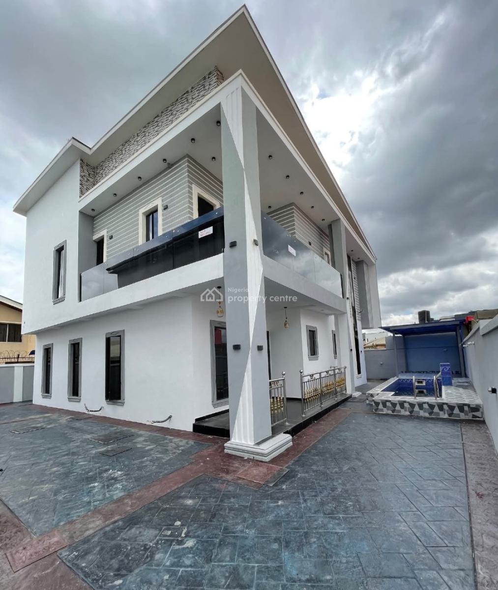 5 Bedroom Detached Duplex with Bq & Swimming Pool, Medina Estate, Gbagada, Lagos, Detached Duplex for Sale