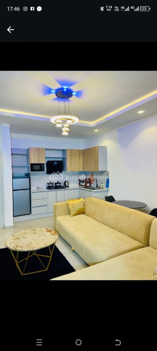 Luxury 1bedroom Apartment, United Estate, Sangotedo, Ajah, Lagos, Flat / Apartment Short Let