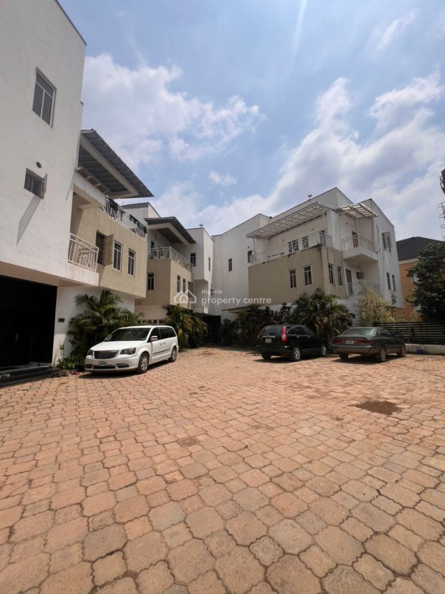 Nice 4 Beds Terraced Duplex with Bq and Study Room, Jahi, Jahi, Abuja, Terraced Duplex for Rent