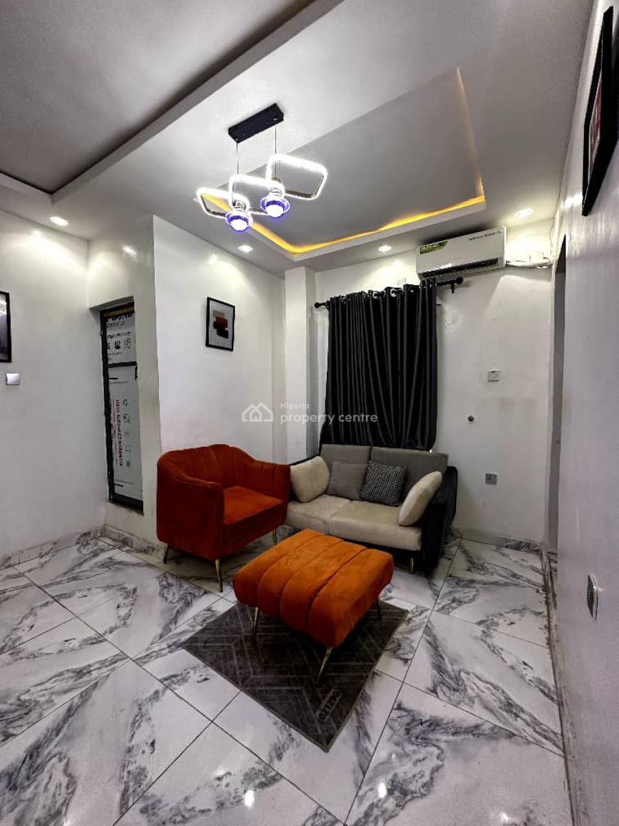 a Luxury 1-bedroom Apartment for Shot-let at Yaba, Yaba, Yaba, Lagos, Mini Flat (room and Parlour) for Rent