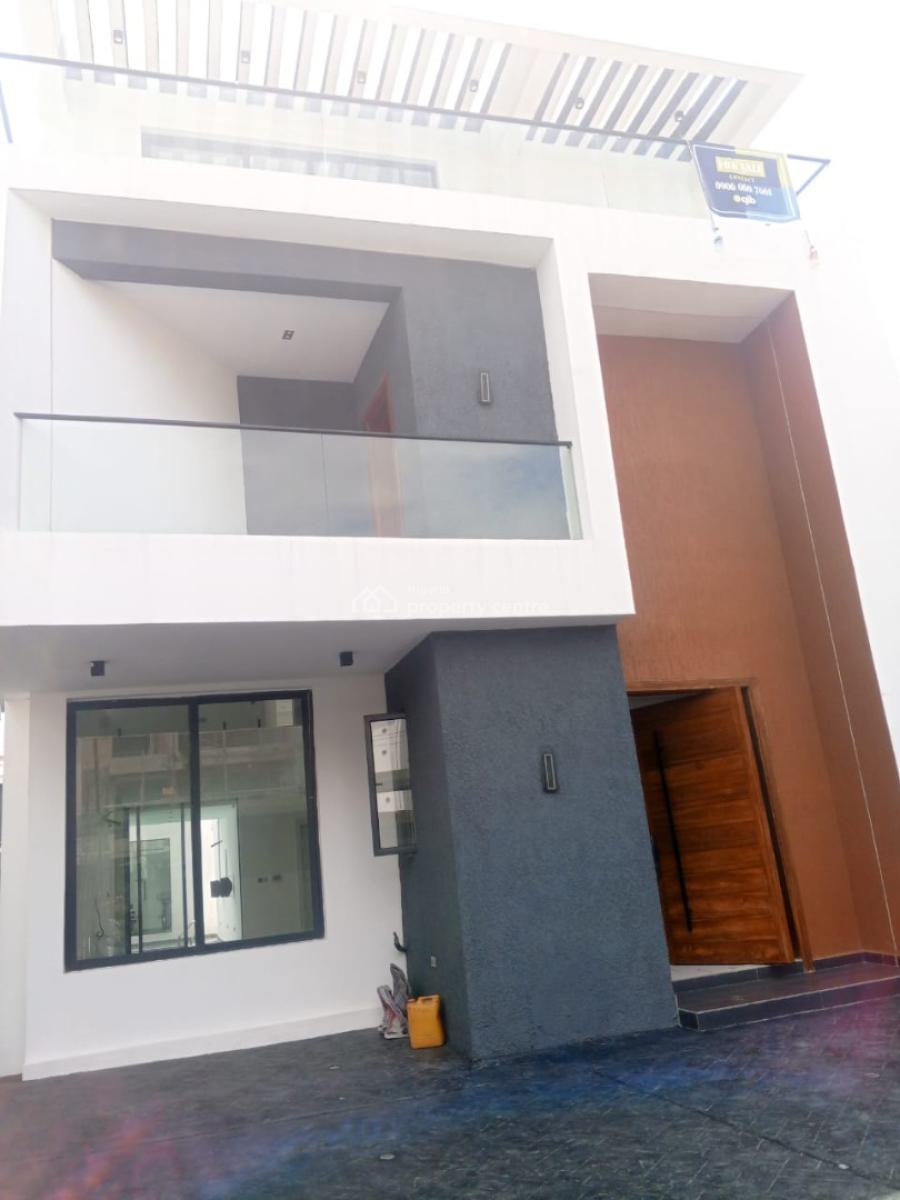 Elegant 5-bedroom Detached with 2 Bq Contemporary Charm, Lekki Phase 1, Lekki, Lagos, Detached Duplex for Sale